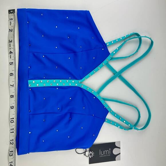 NFL NBA PRO CHEER DANCE Auditions Lumi Collective Double Strap Camisole Top - Picture 6 of 14